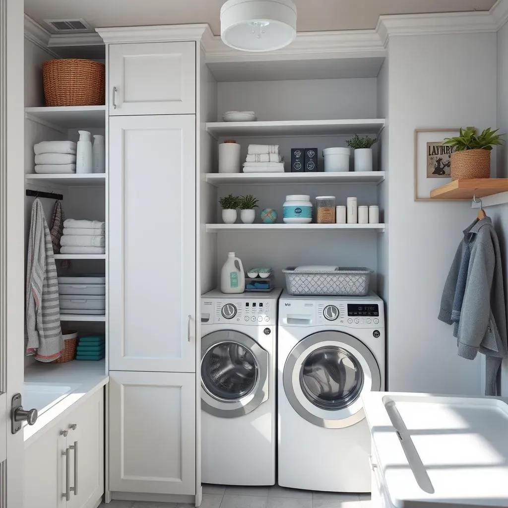 Maintaining and Updating Your Laundry Room Builtin Shelving: Tips and Tricks