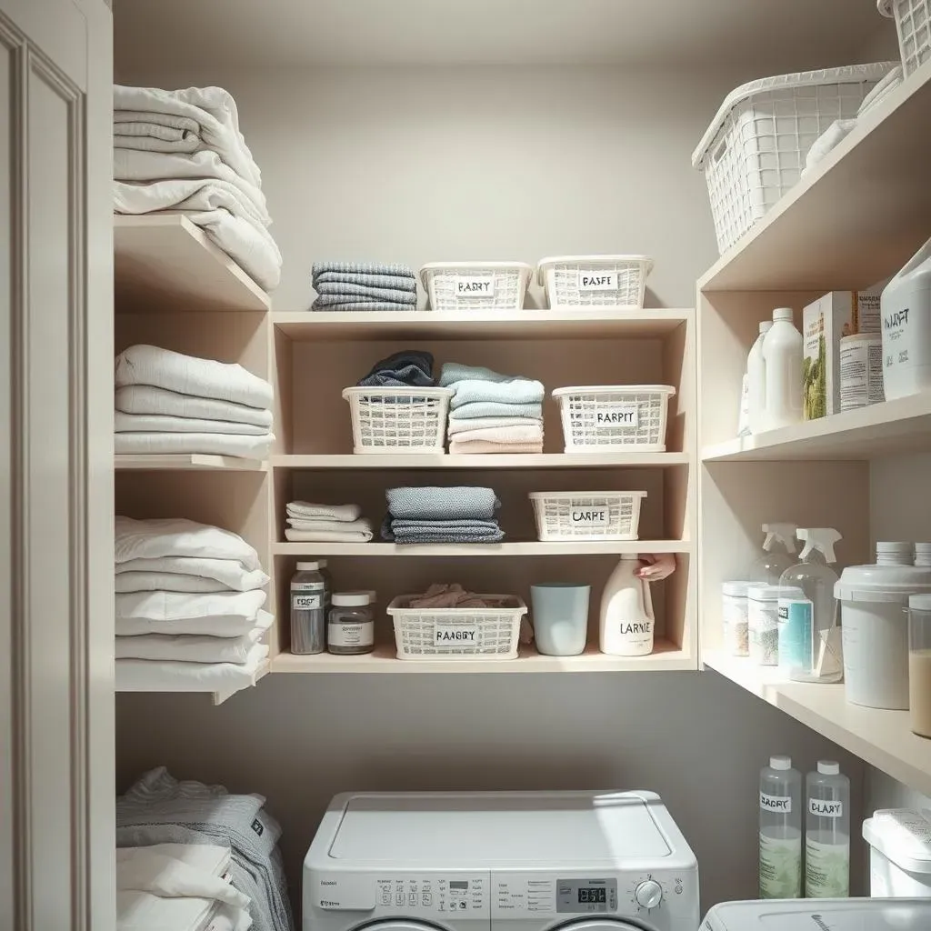 Maintaining Your Organized Laundry Room Shelves: Tips and Tricks