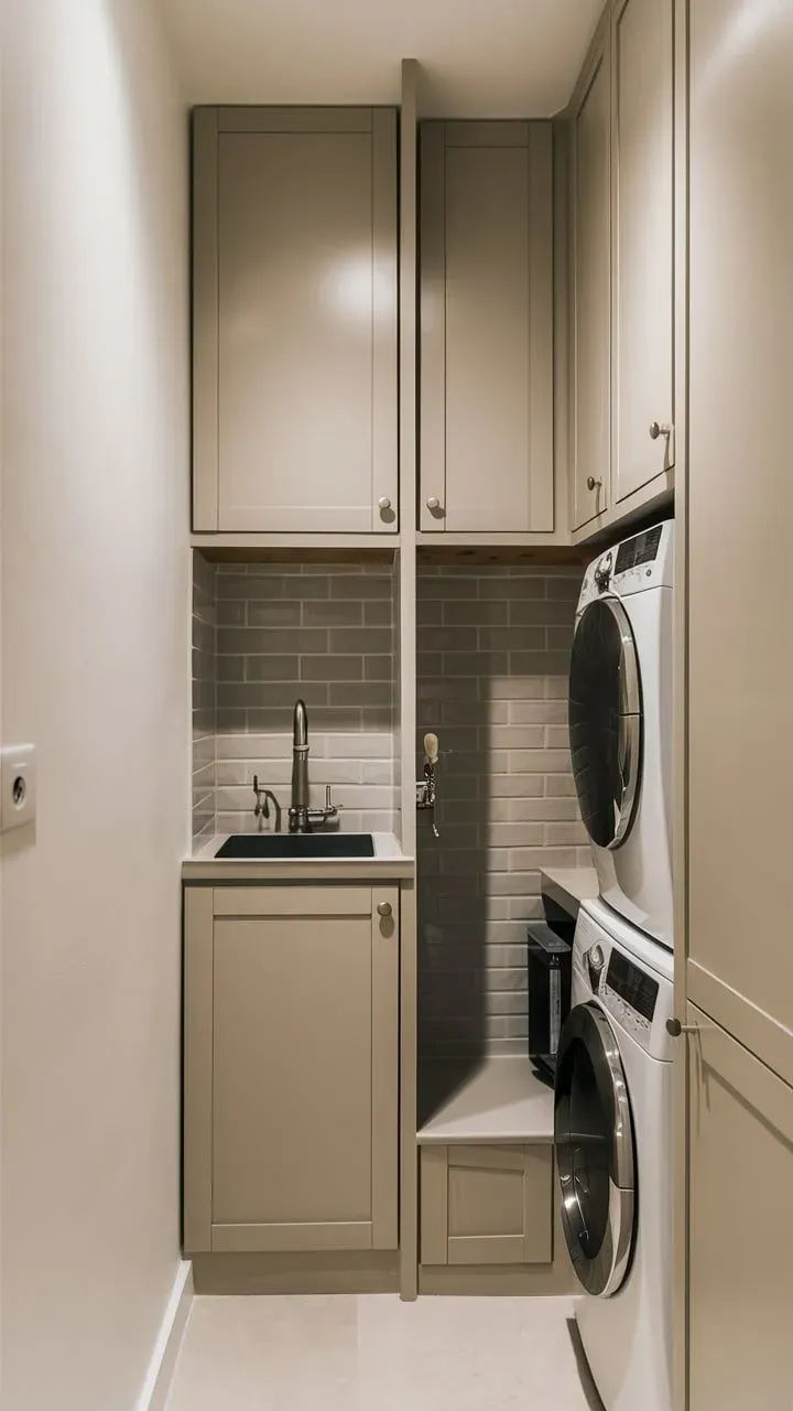 Making Every Inch Functional in Your Compact Laundry Space