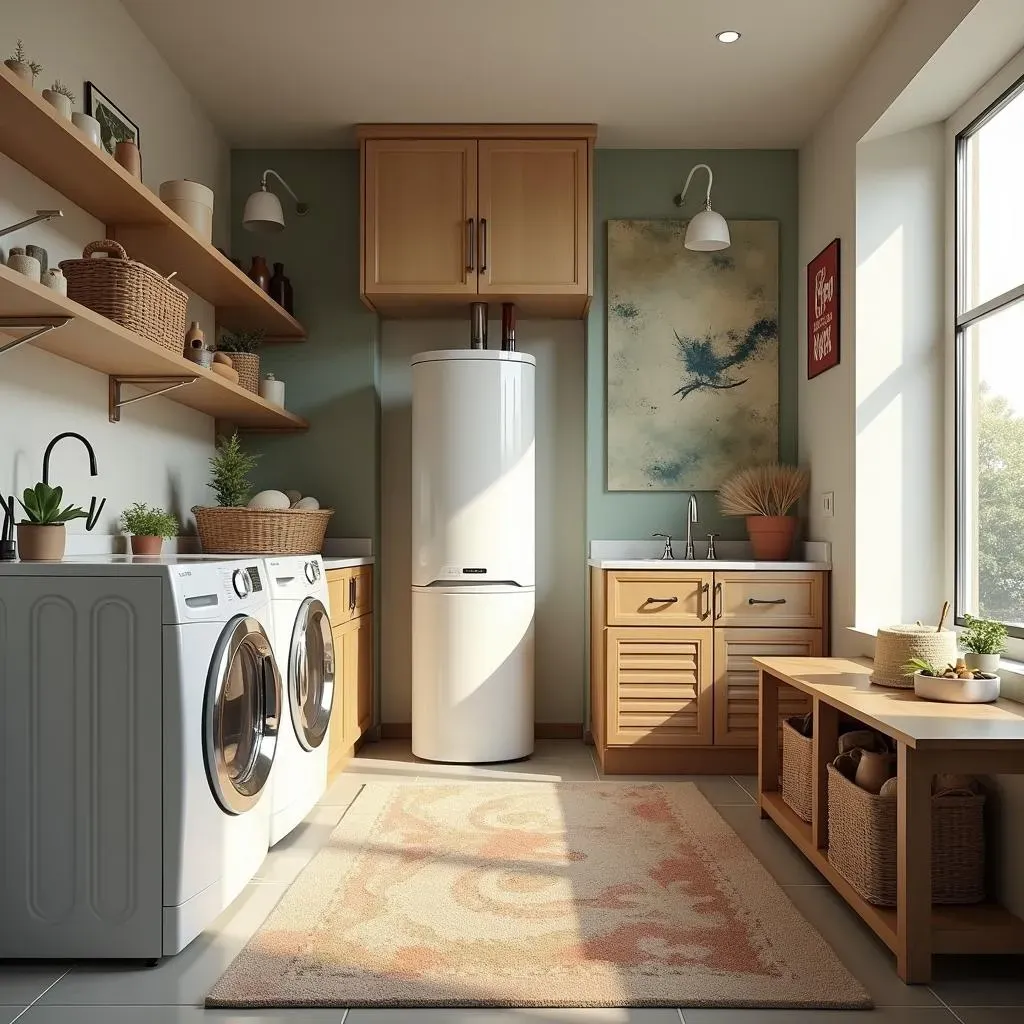 Making it Look Good: Decor for Your Laundry Room with a Hot Water Heater