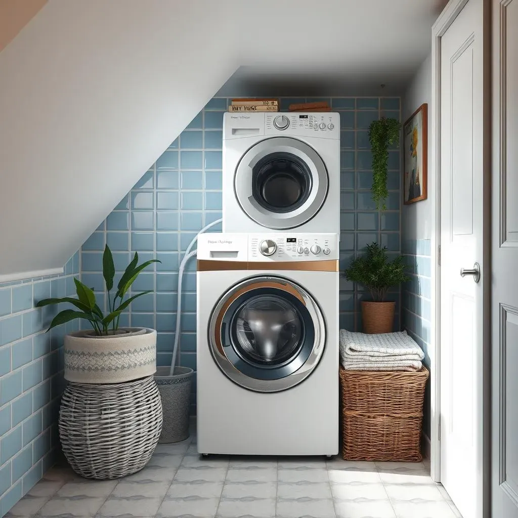 Making it Work: RealLife Small Laundry Room Ideas with Stackable Washer and Dryer