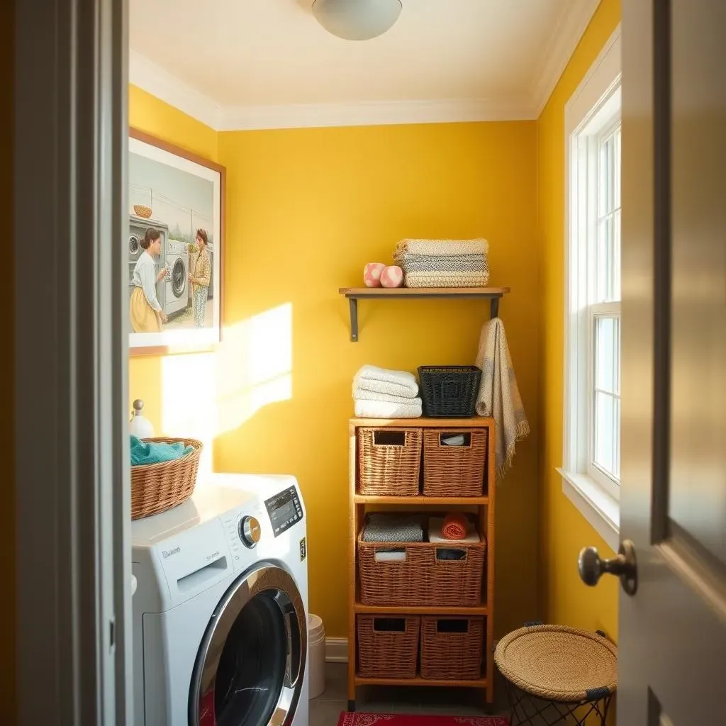 Making it Yours: Decorative DIY Small Laundry Room Organization Ideas