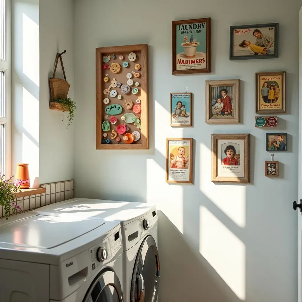 Making it Yours: Personal Touches for Laundry Room Walls