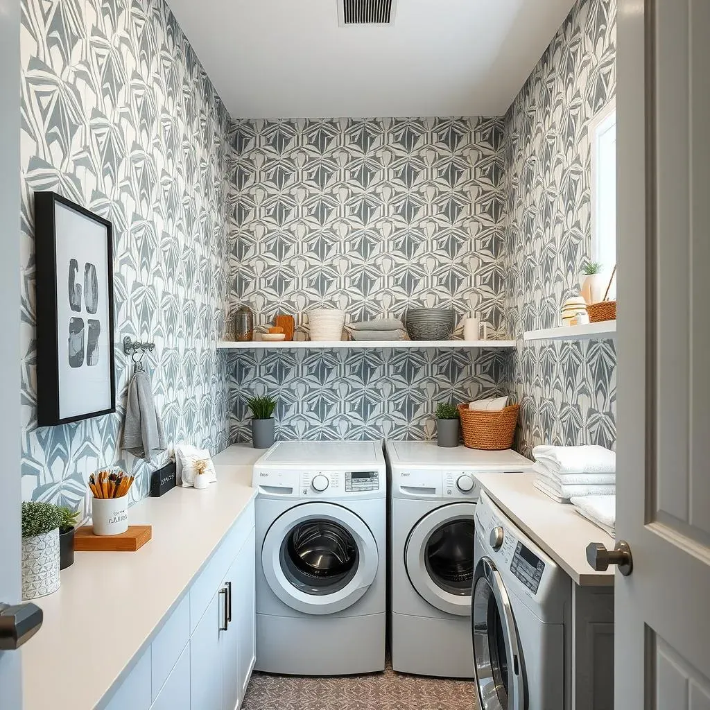 Making the Most of Small Laundry Room Wallpaper Ideas