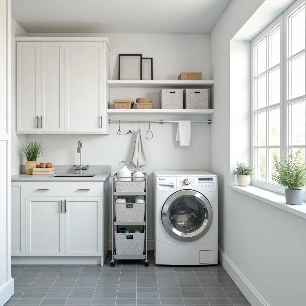 Making the Most of Space in a Modern Small Laundry Room