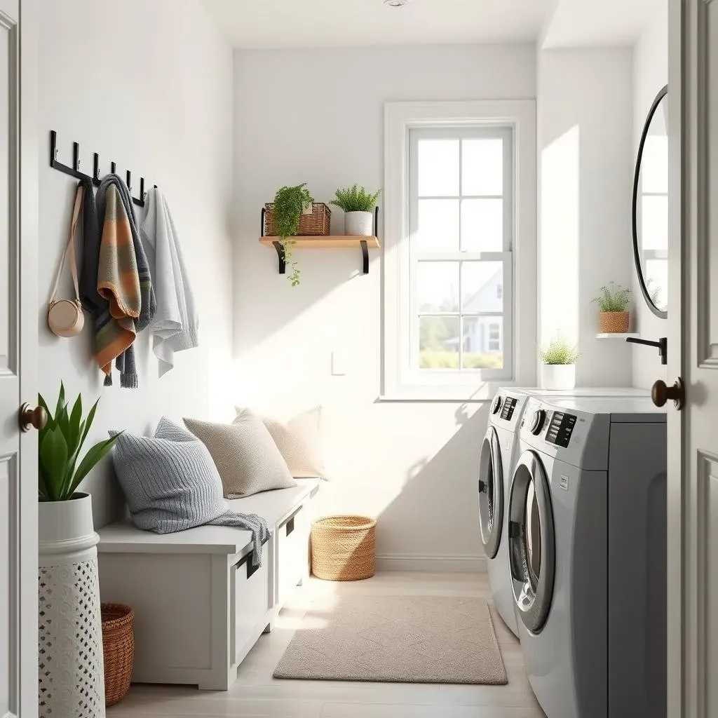 Making the Most of Your Small Mudroom Laundry Room Combo