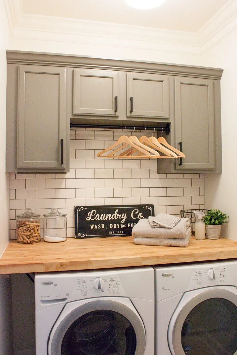 Making Walls Work Harder: Functional Small Laundry Room Wall Ideas