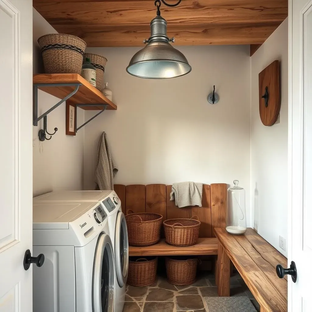 Making Your Rustic Laundry Room Decor Functional and Stylish