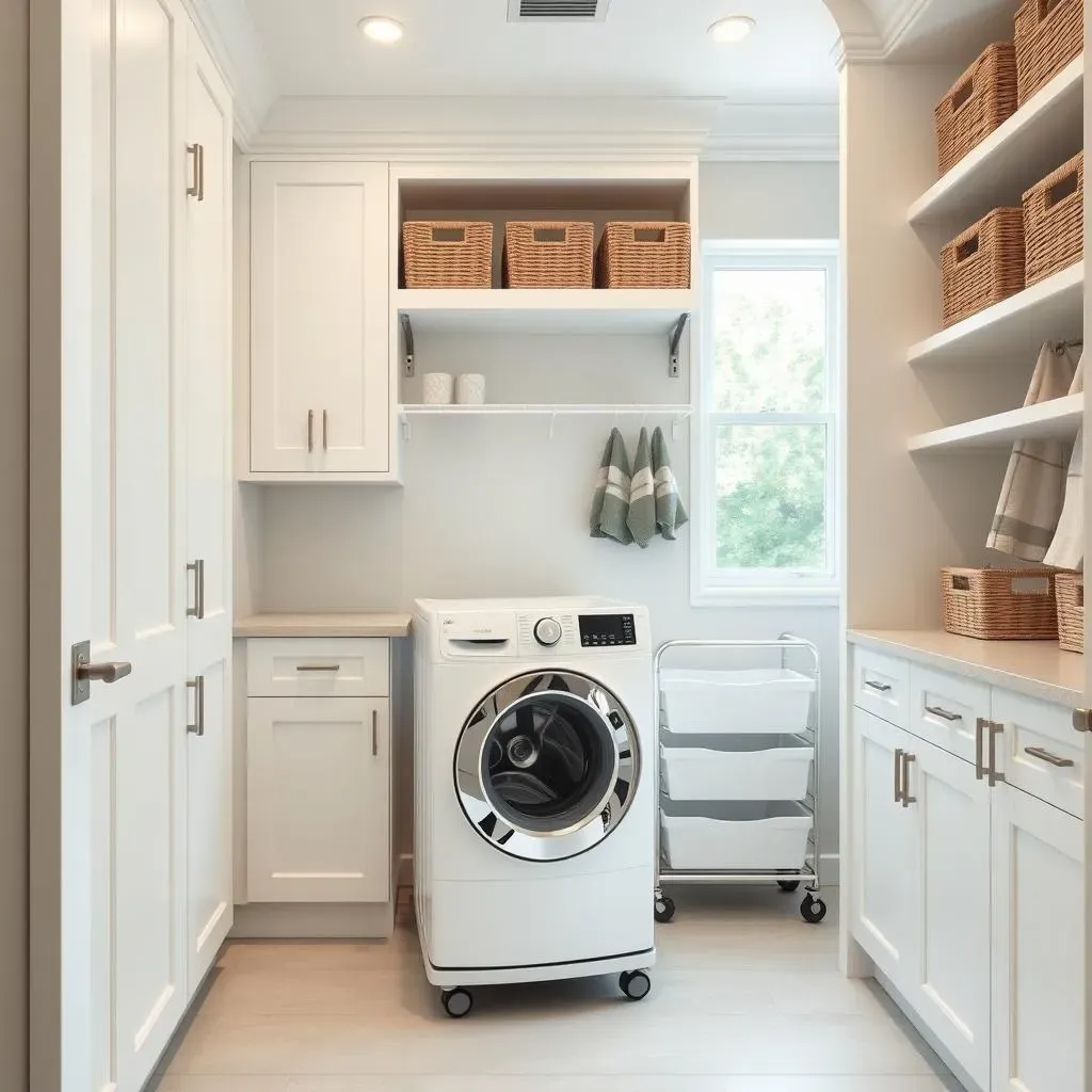 Maximize Functionality: Smart Storage in a Small Laundry Room