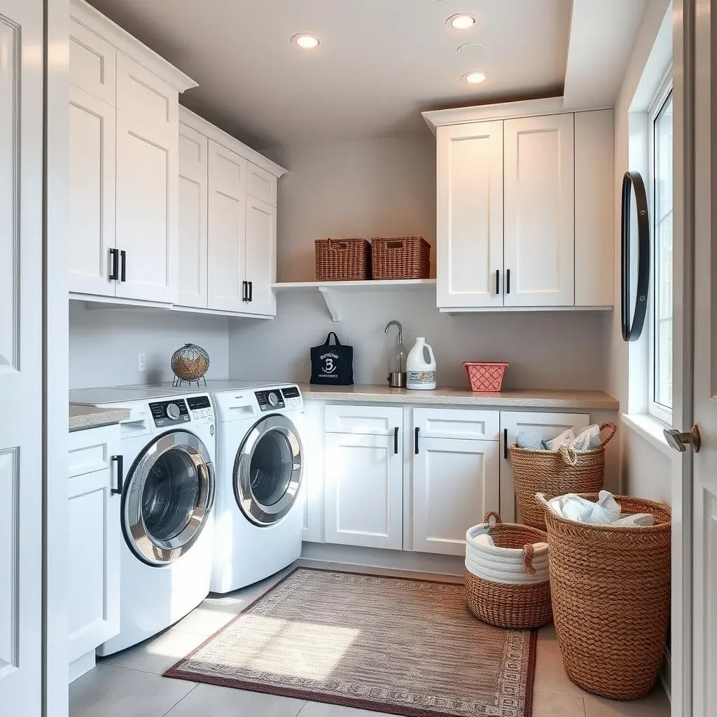 Maximize Space and Style: Basement Laundry Room Ideas