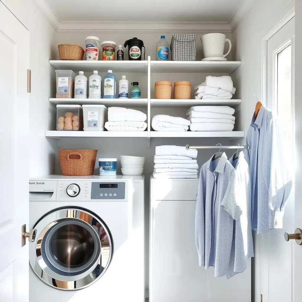 Maximize Space: Brilliant Ideas for Storage in Your Laundry Room
