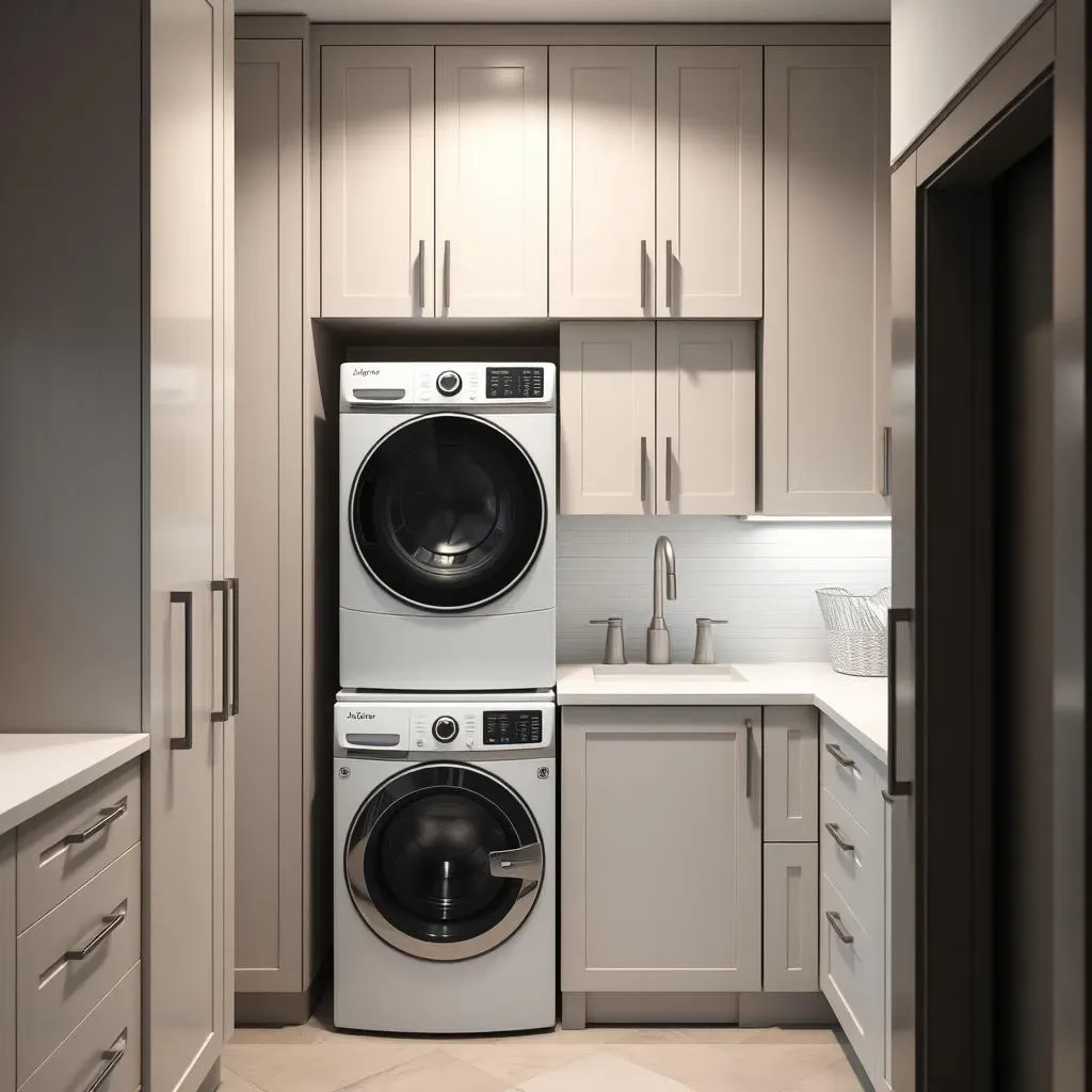 Maximize Space: Choosing the Right Cabinets for Stacked Laundry Units