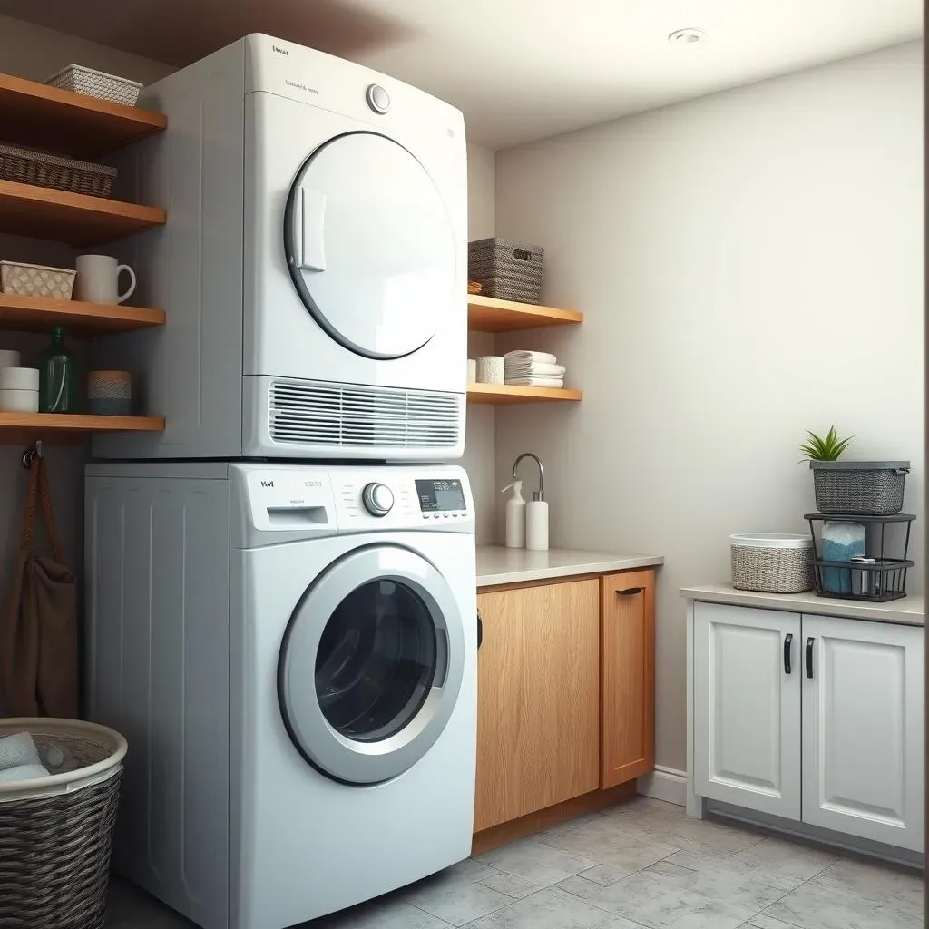 Maximize Space: Clever Laundry Room Organization with Stackable Units