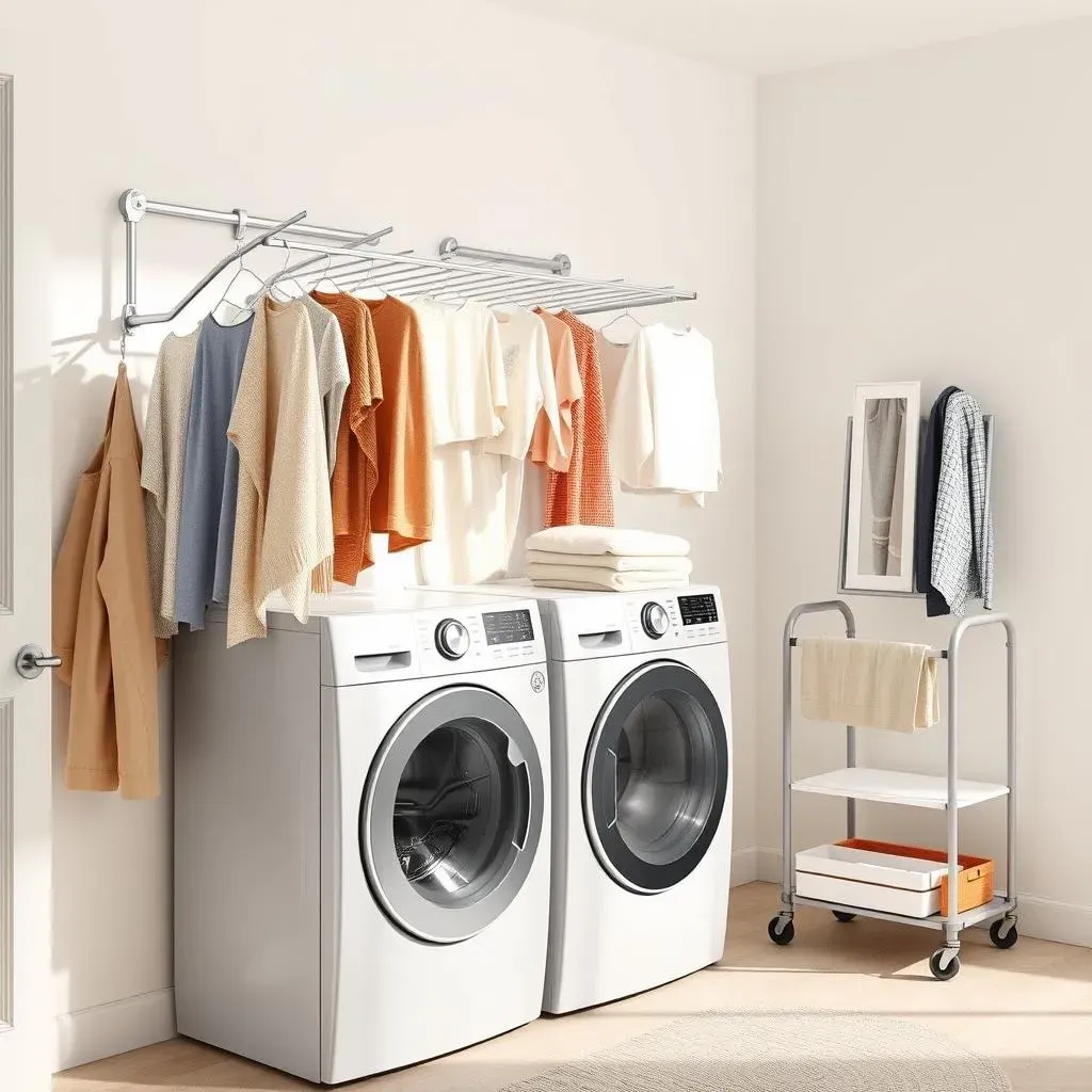 Maximize Space: Creative Hanging Solutions in Your Small Laundry Room