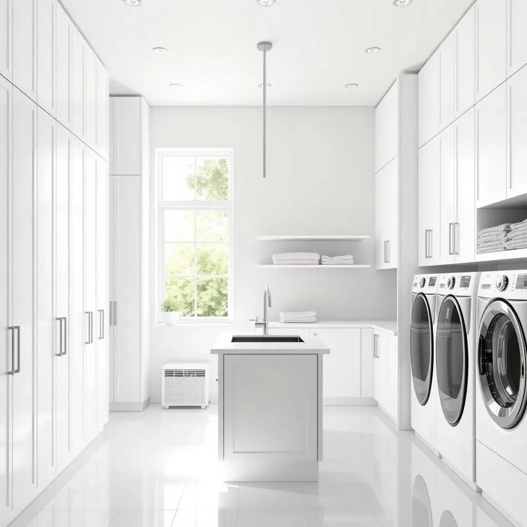 Maximize Space in Your Modern Laundry Room