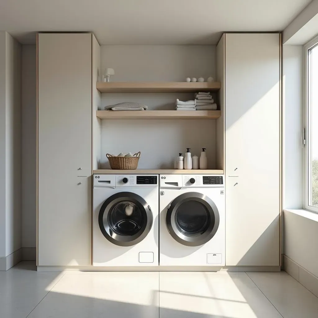 Maximize Space in Your Modern Laundry Room