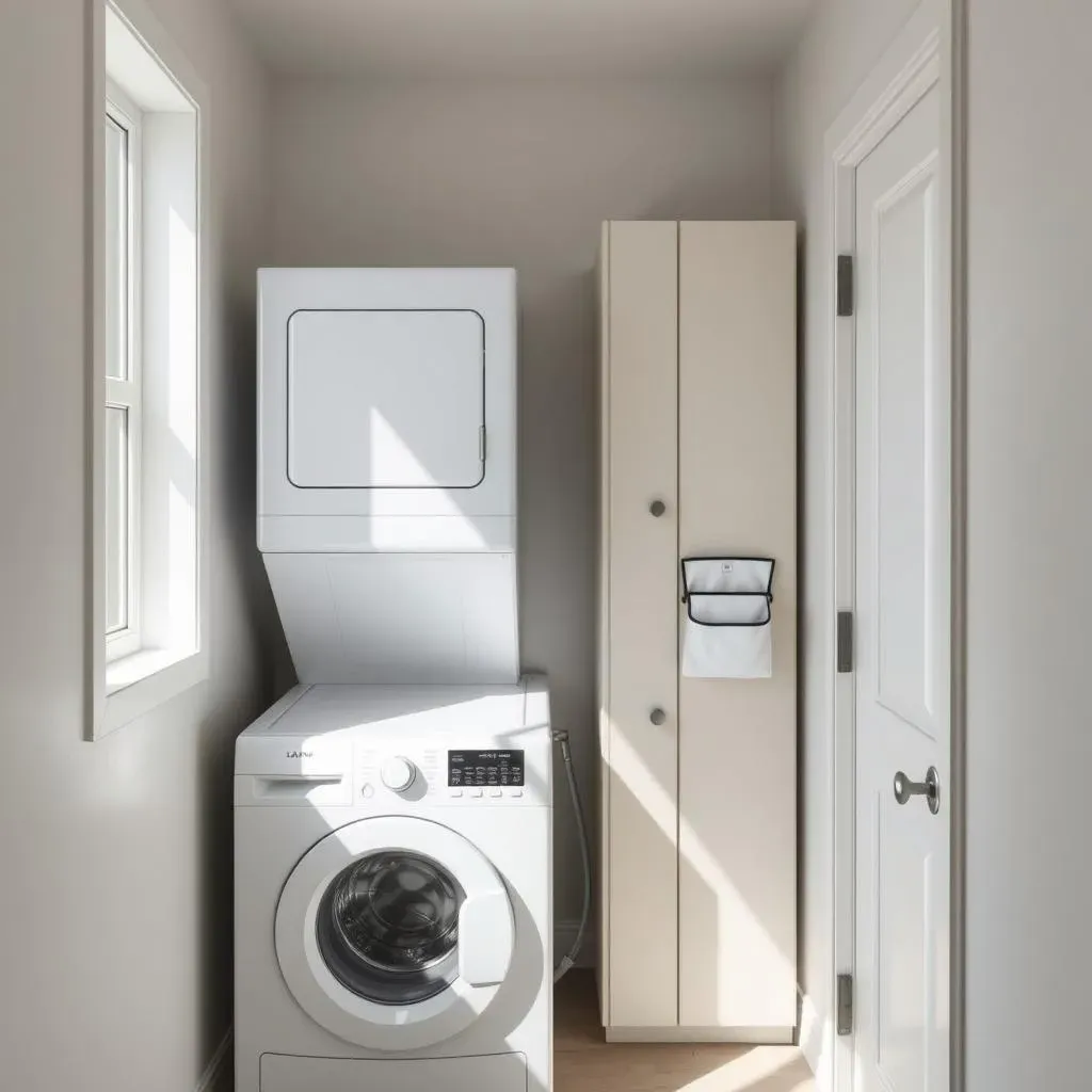 Maximize Space in Your Small Laundry Room with a Window