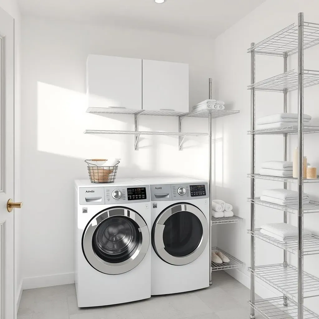 Maximize Space: Innovative Wire Shelving Laundry Room Ideas You'll Love