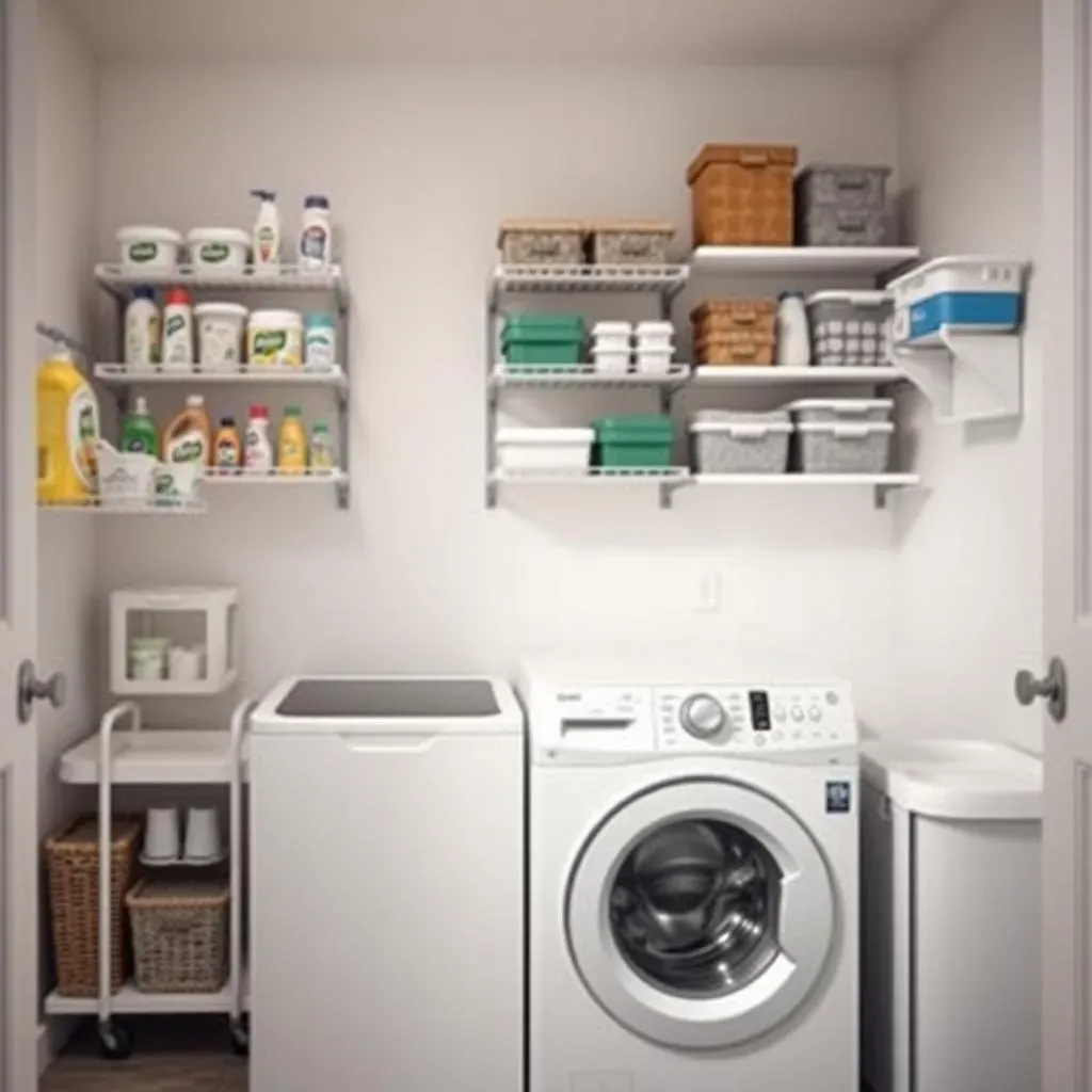 Maximize Space: Laundry Room Detergent Storage Ideas for Every Nook and Cranny