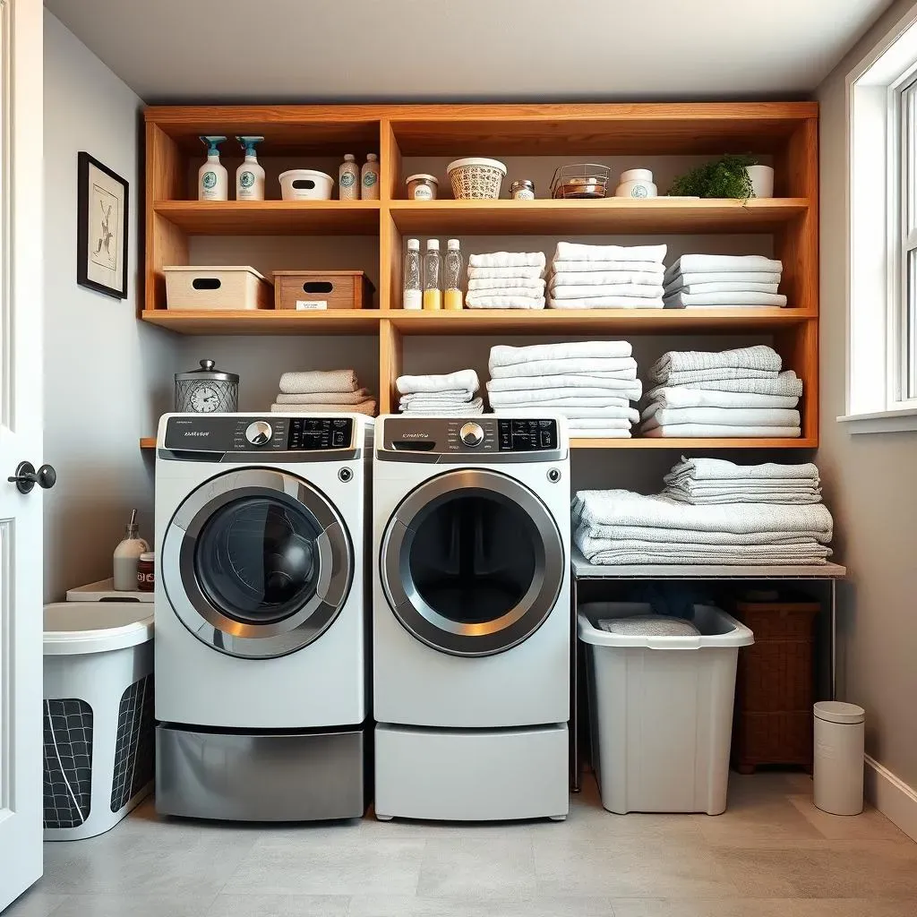 Maximize Space & Minimize Mess: Basement Laundry Room Organization Tips