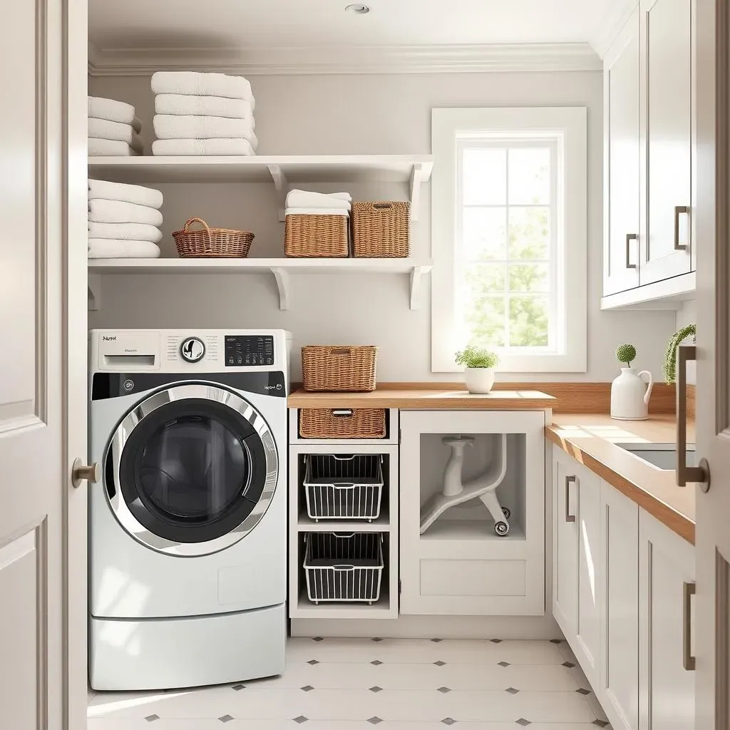 Maximize Space: Smart Storage Solutions in Modern Farmhouse Laundry Rooms