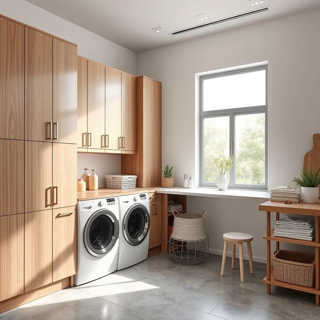 Maximize Space with Clever Laundry Room Cabinet Ideas