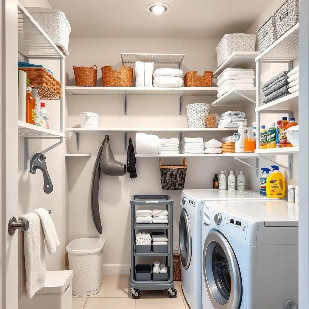 Maximize Space with DIY Laundry Room Shelving Ideas