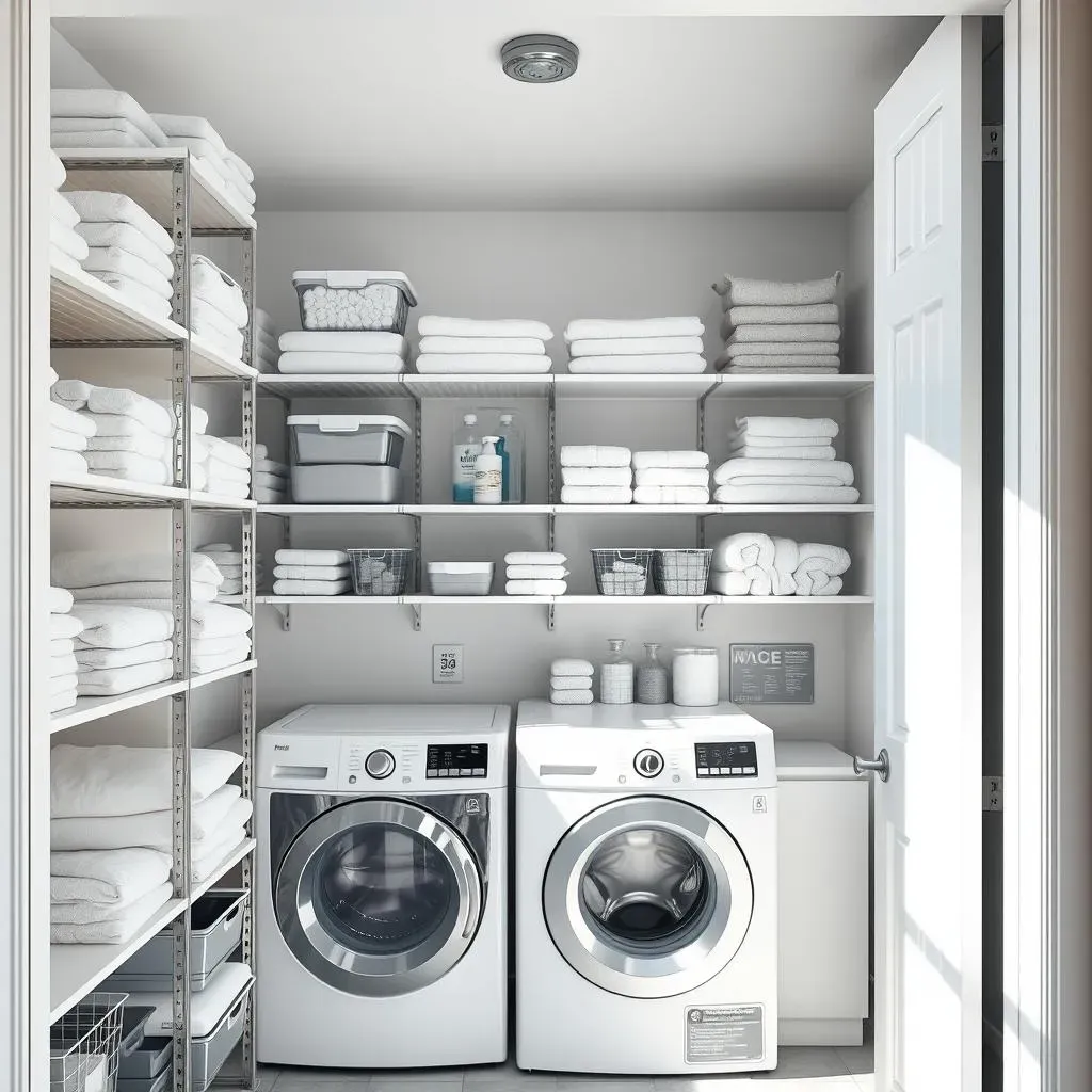 Maximize Space with Smart Laundry Room Closet Ideas