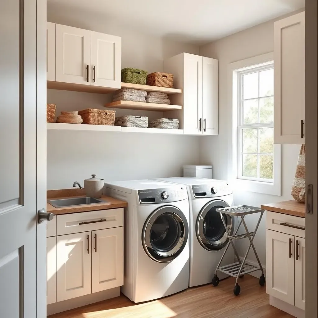Maximize Space with Smart Laundry Room Ideas for Top Load Washers