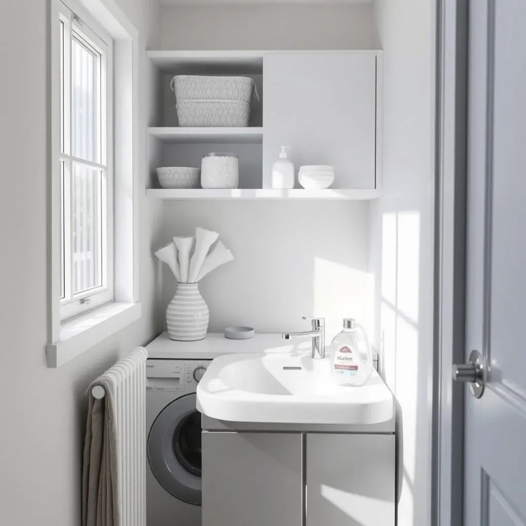 Maximize Space with Smart Small Laundry Sink Ideas