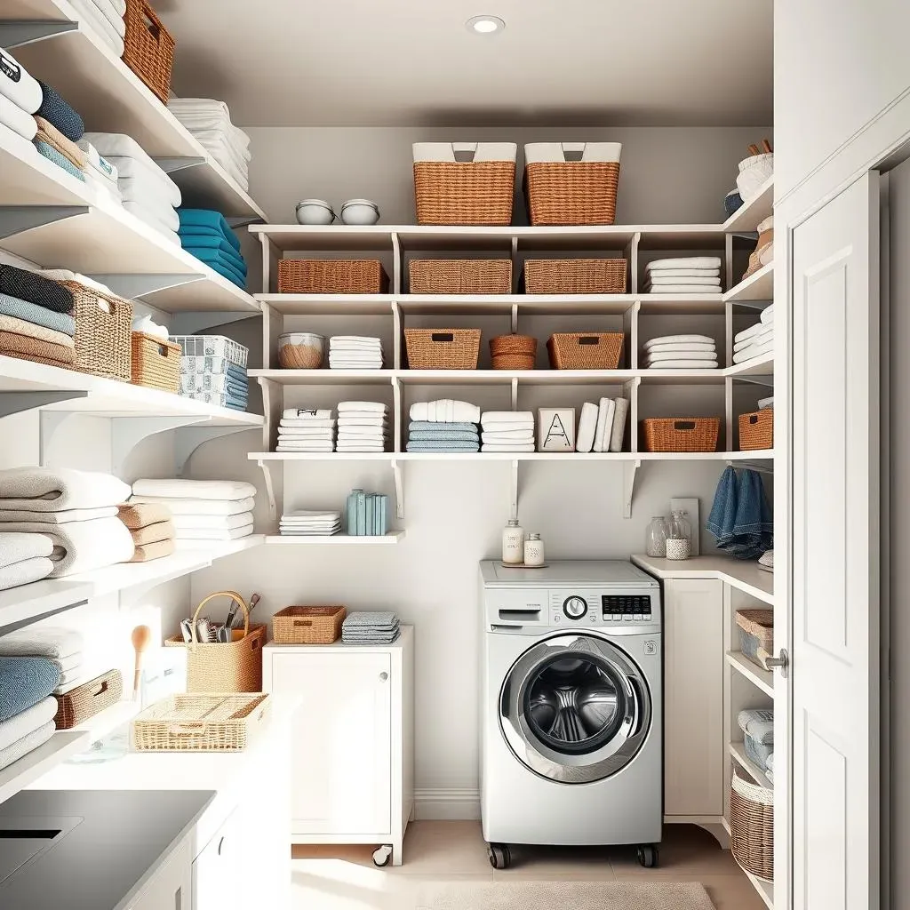 Maximize Space with the Best Laundry Room Shelving Ideas