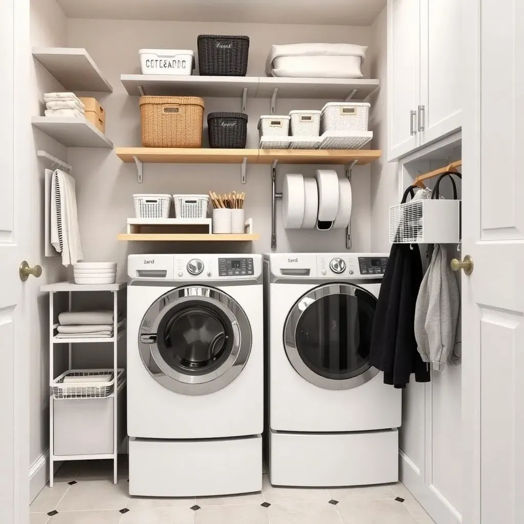 Maximize Vertical Space in Your Small Laundry Room