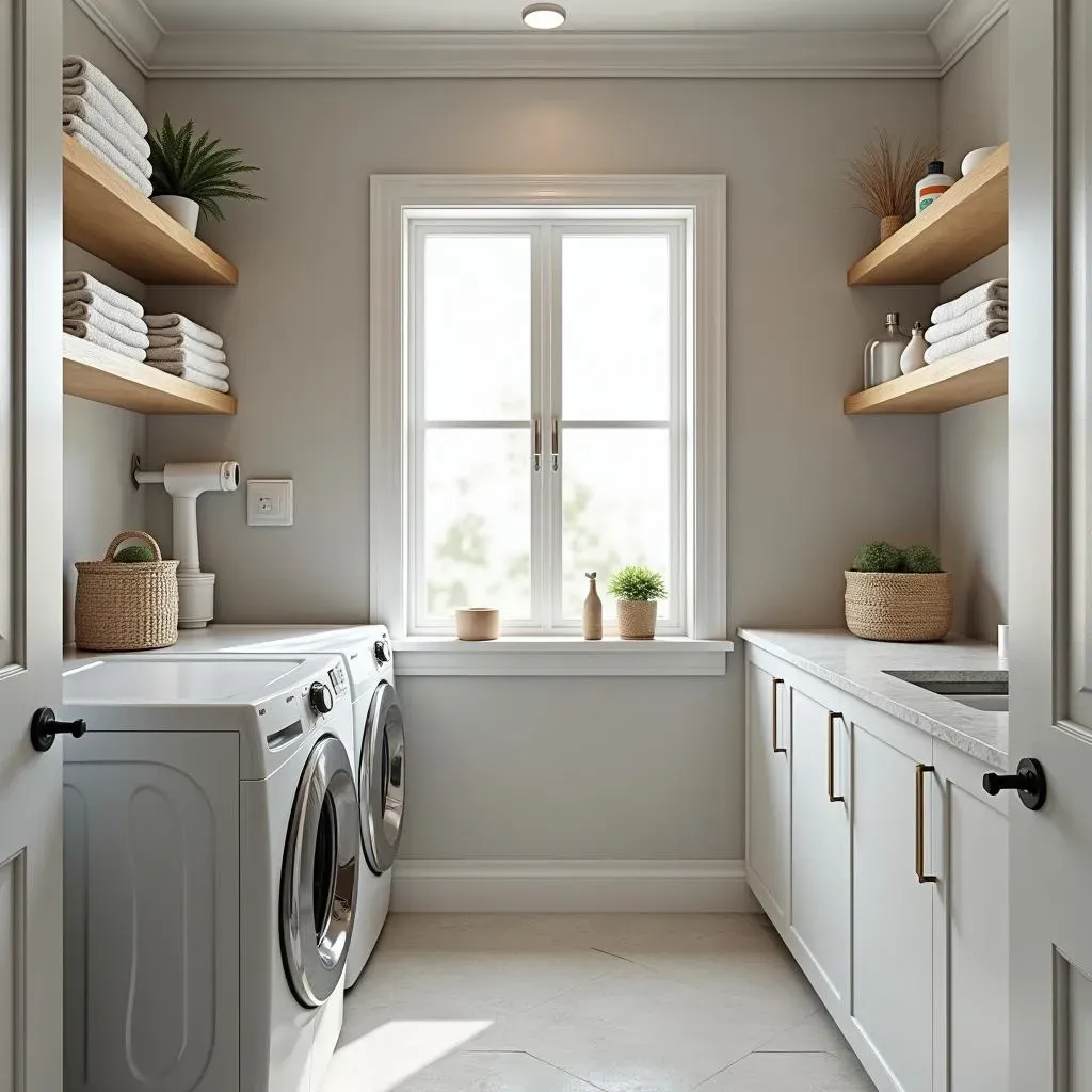 Maximize Vertical Space with Affordable Shelving for Laundry Room Storage