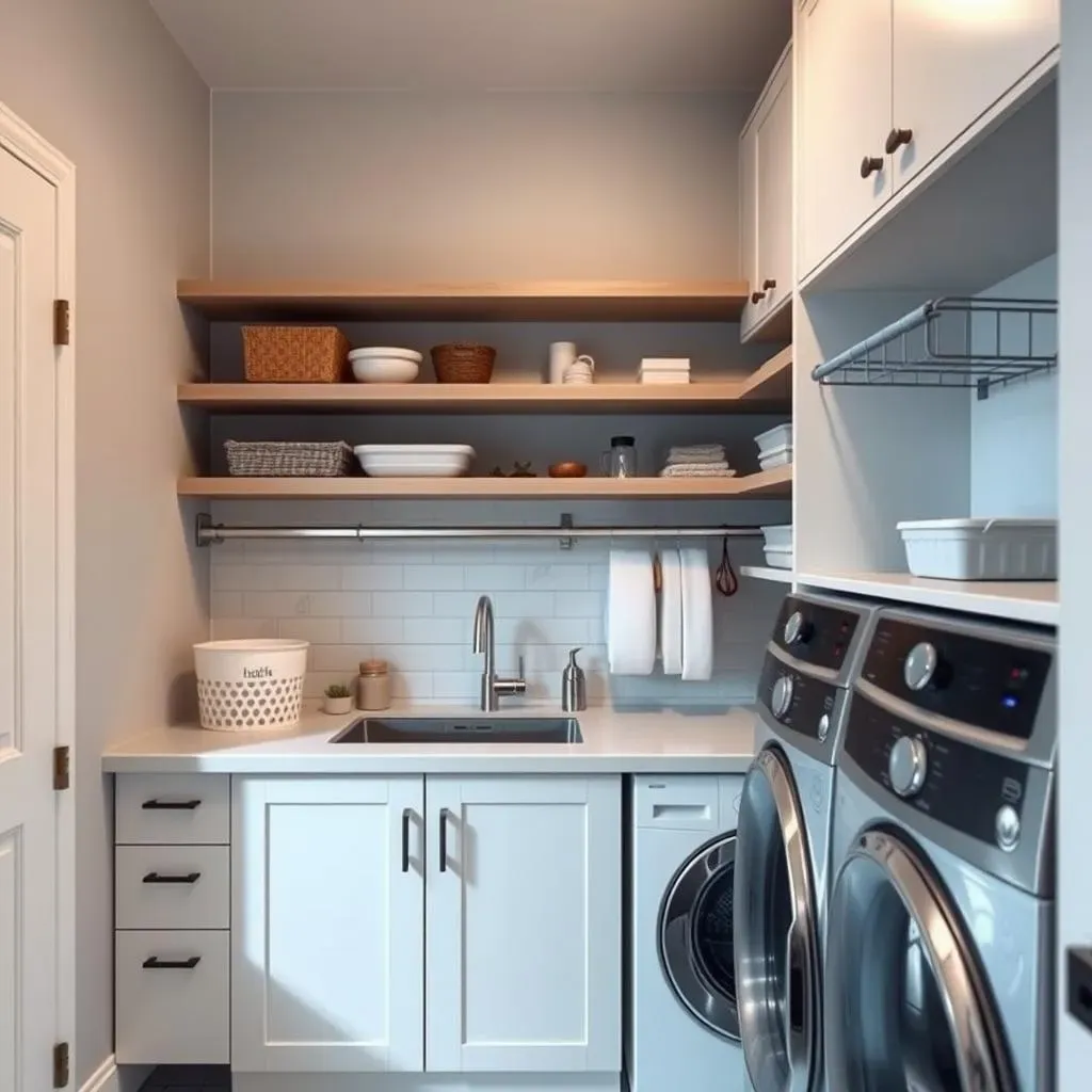 Maximize Your Laundry Room with a Sink and Drainboard: Organization and Efficiency