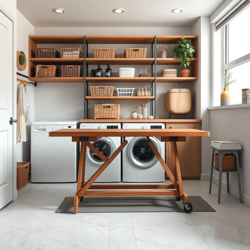 Maximize Your Laundry Room with the Right Folding Table