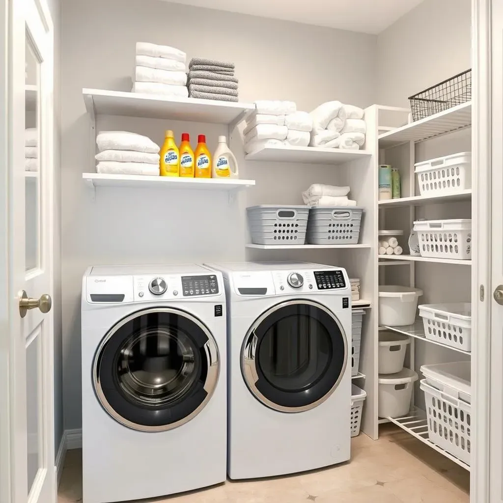 Maximize Your Space: Brilliant Ideas for Shelves in Laundry Room