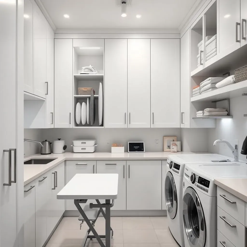 Maximize Your Space: Organization and Accessories for Laundry Room Cabinets