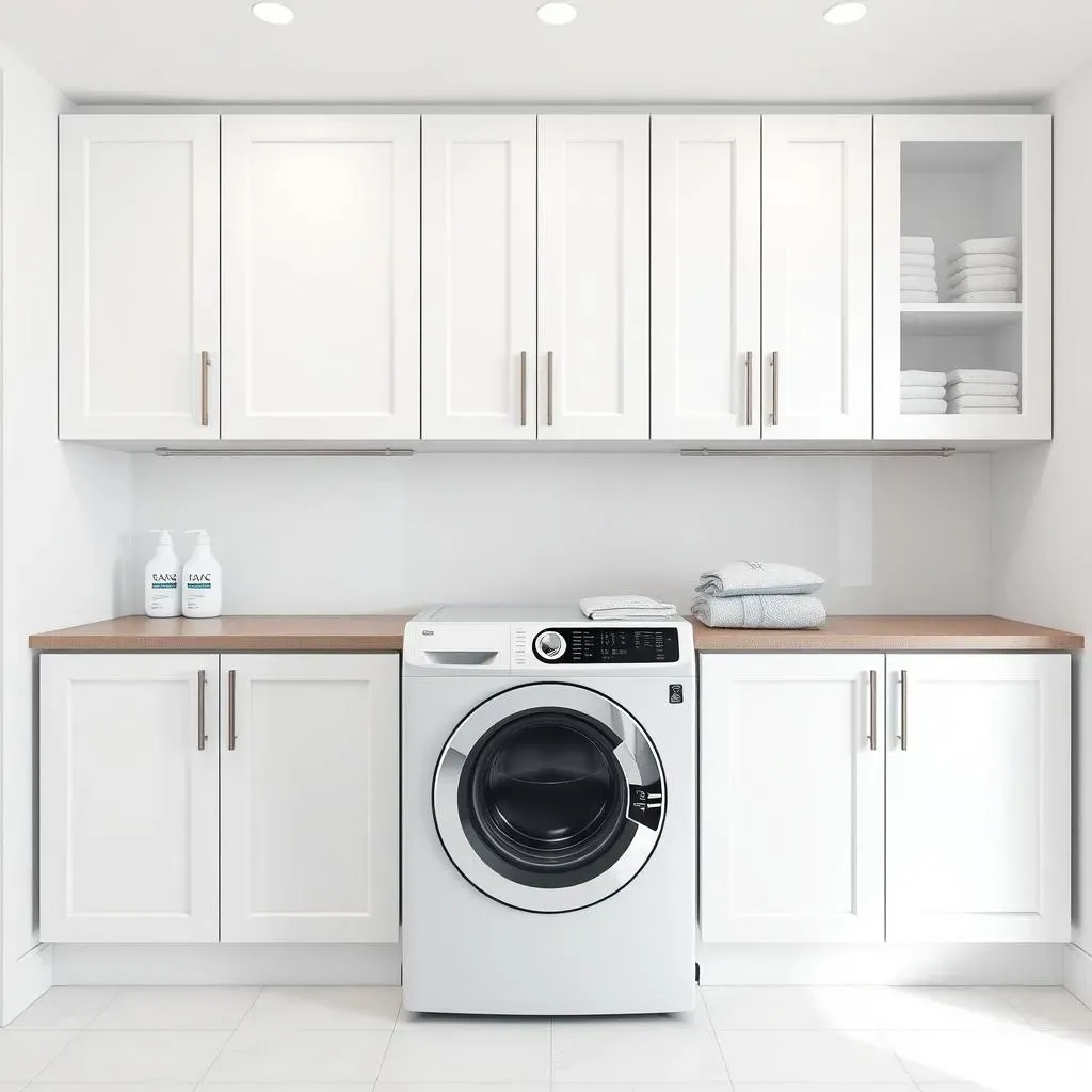 Maximize Your Tiny Laundry Room: Smart Cabinet Ideas for Top Loading Washers