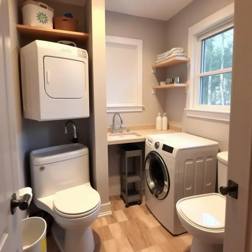 Maximizing Functionality in Your Small Utility Room with Toilet