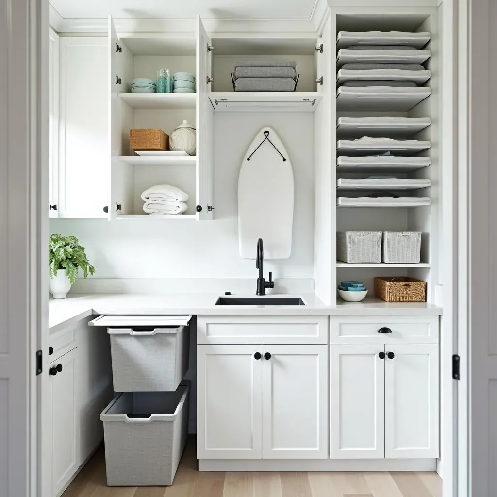 Maximizing Functionality: Smart Features in Laundry Room Wall Cabinets