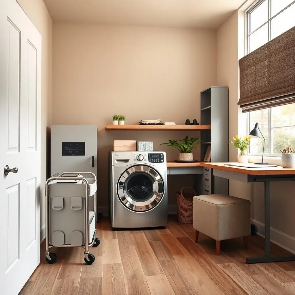 Maximizing Space in Your Small Laundry Room Office Combo