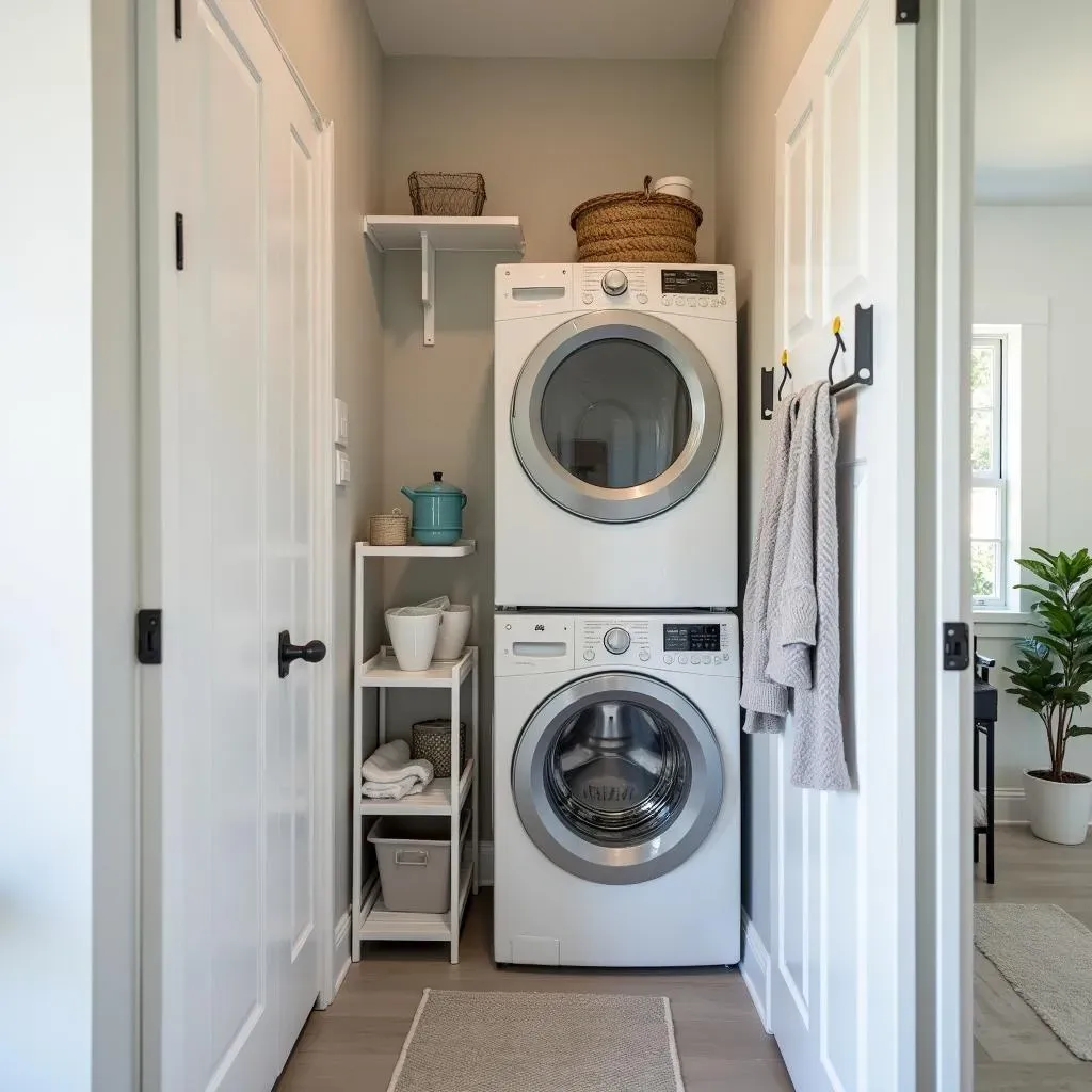 Maximizing Space with Your Stackable Washer Dryer