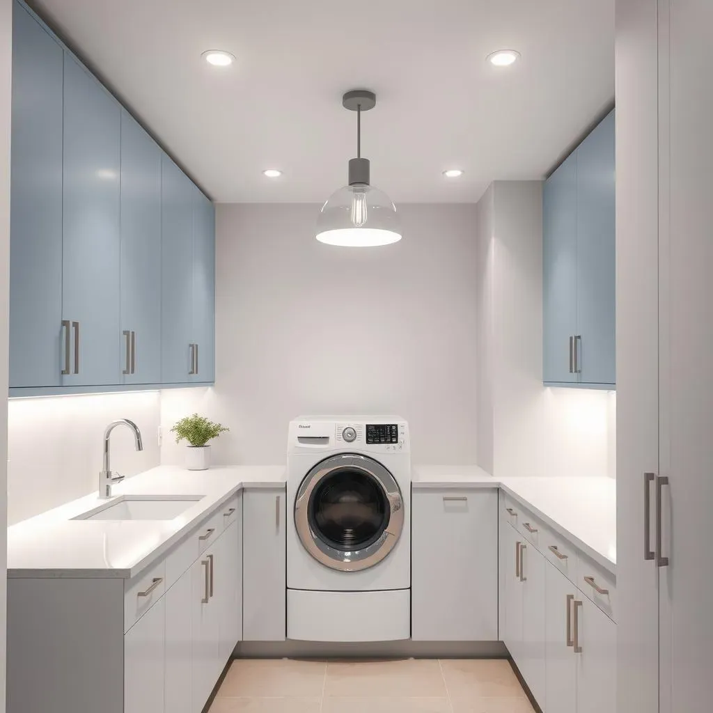 Modern Design on a Small Scale: Laundry Room Aesthetics