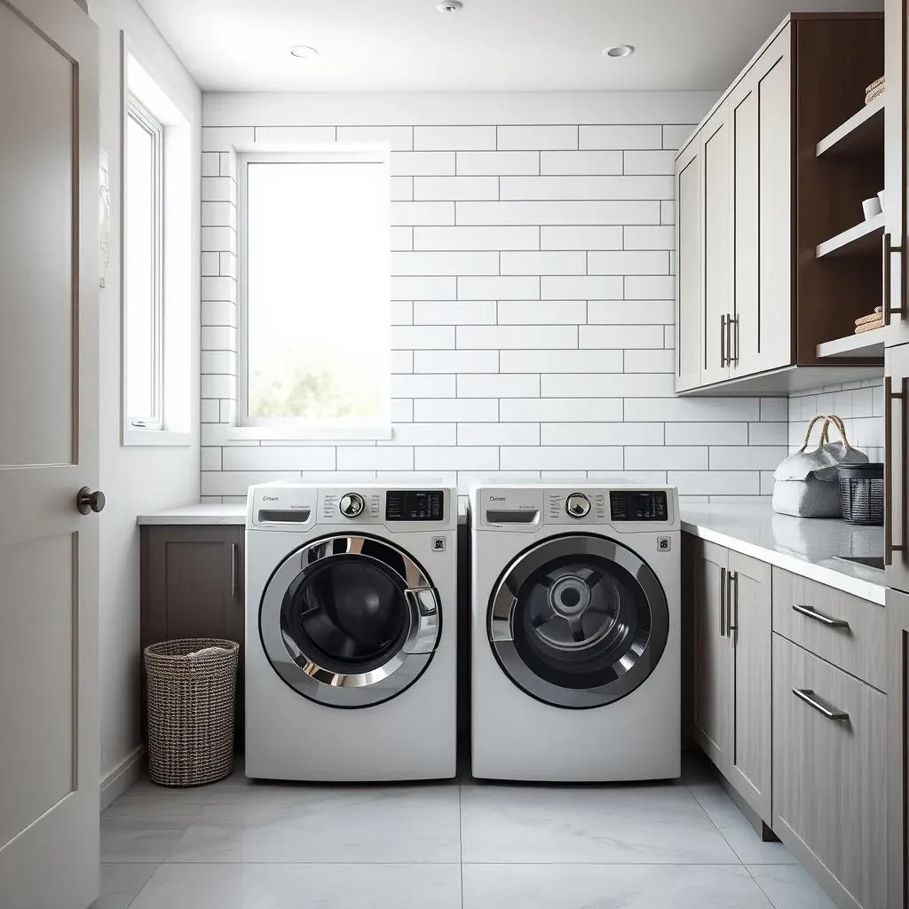 Modern Laundry Room Backsplash Materials: Exploring Your Options