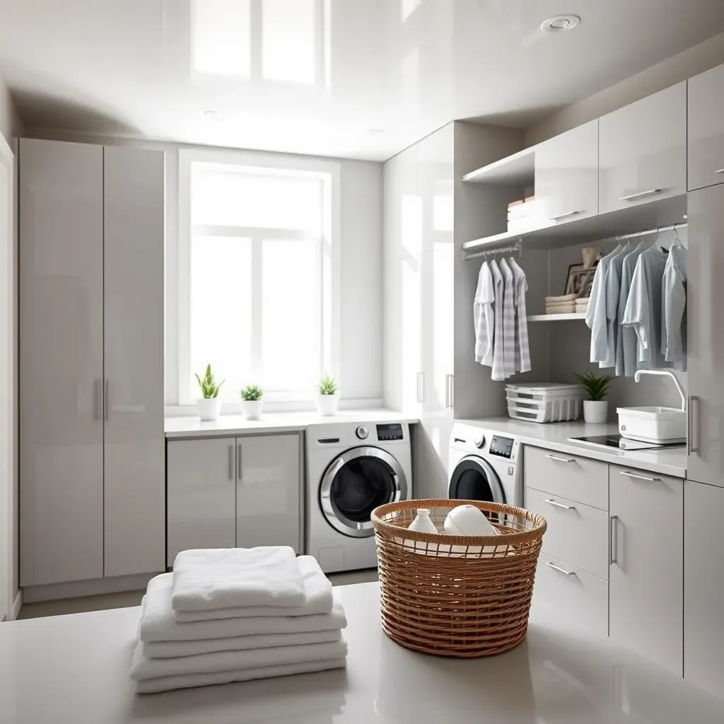 Stunning Modern Laundry Room Design Ideas