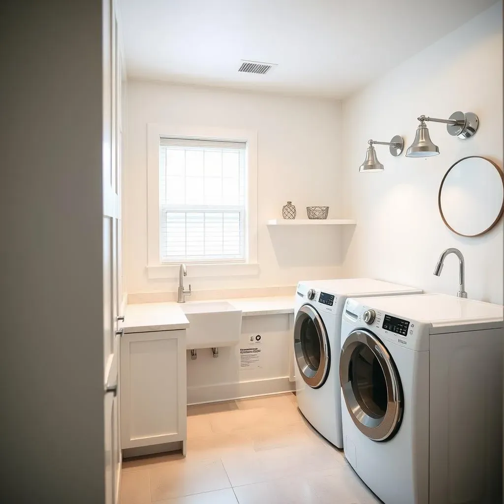 Modern Laundry Room Layout Planning: Choosing the Right Appliances and Fixtures