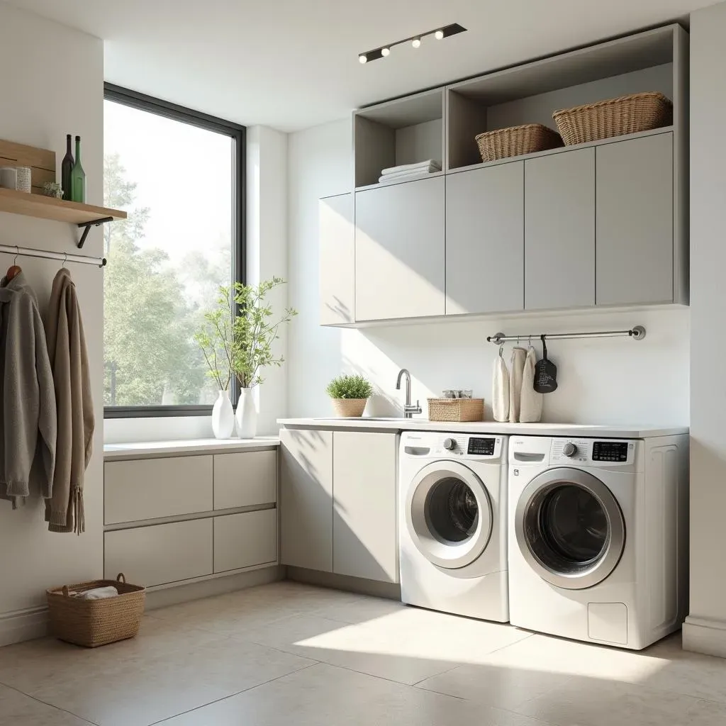 Ultimate Modern Laundry Room Organization