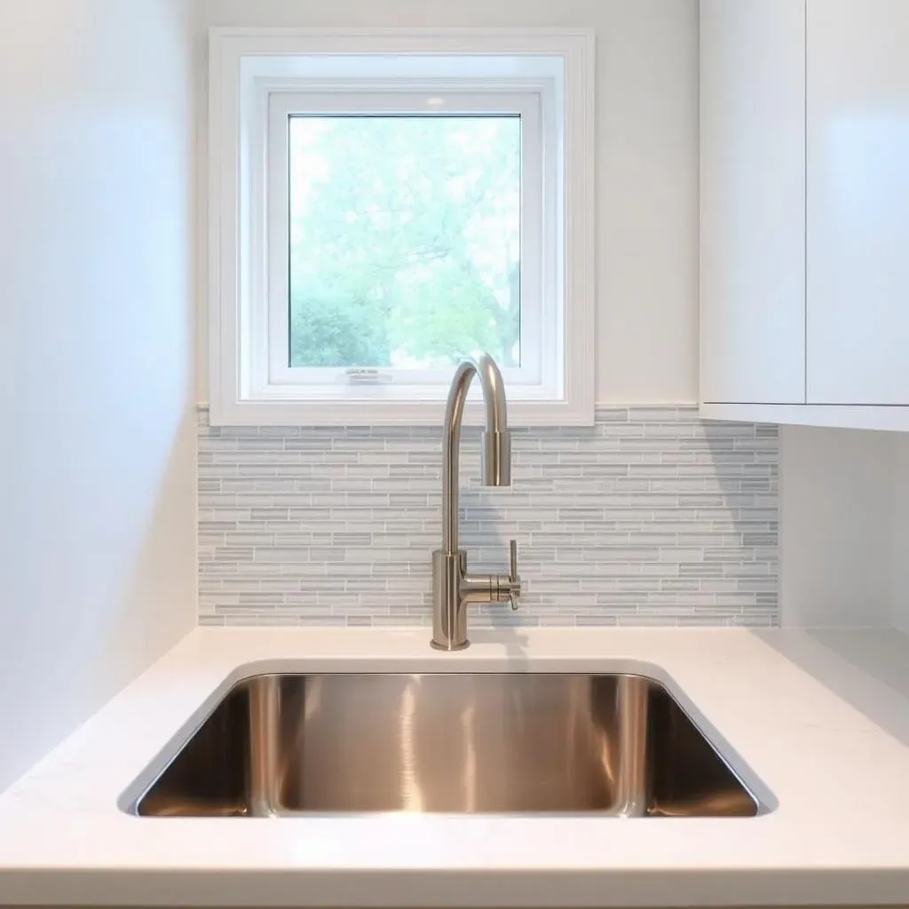 Modern Laundry Room Sink Materials and Styles