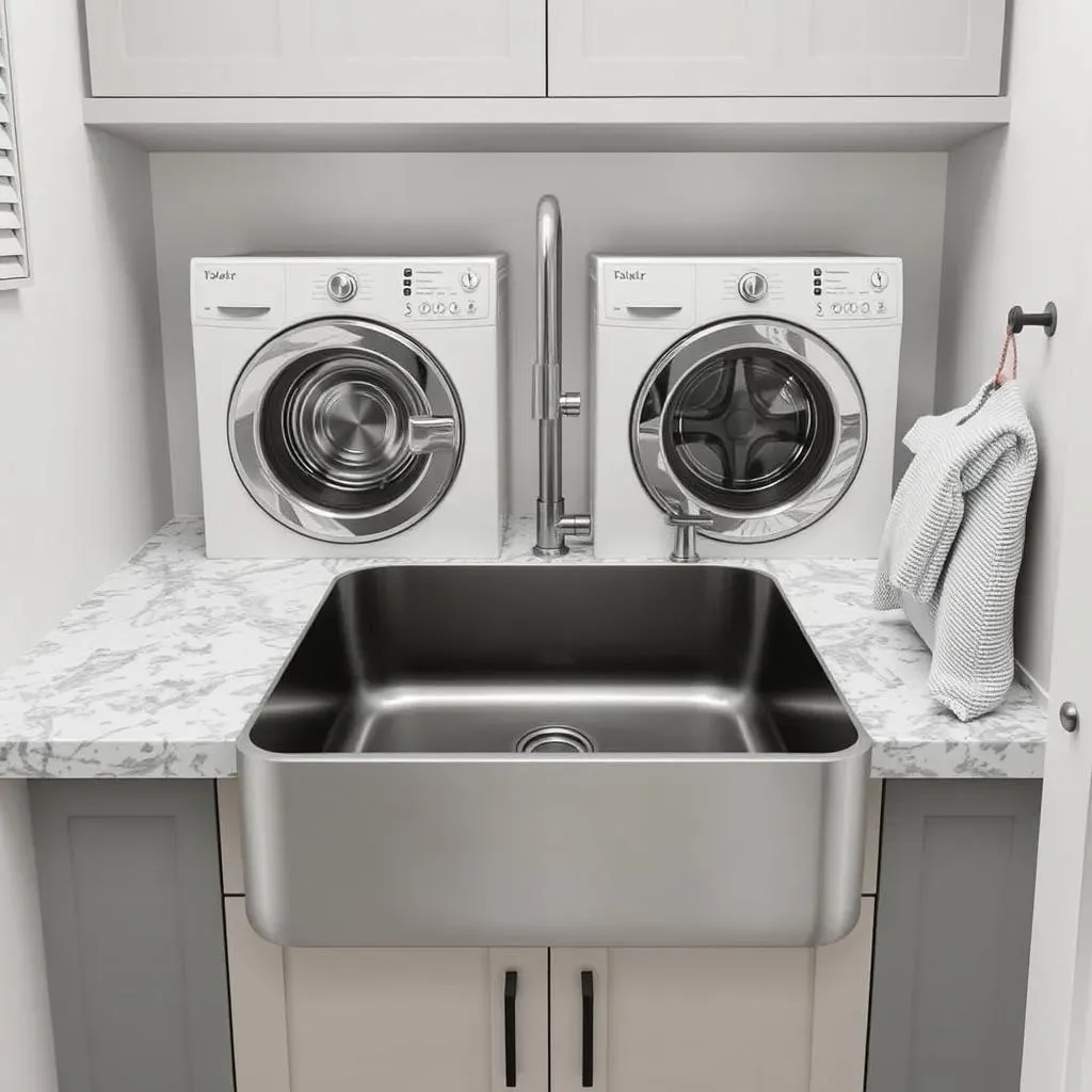 Modern Laundry Room Sinks: Installation and Maintenance Tips