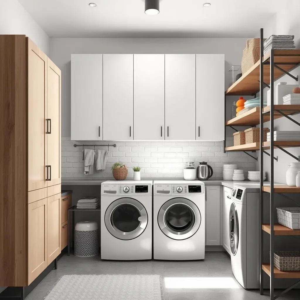 Ultimate Modern Laundry Room Storage Designs